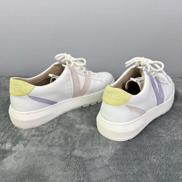 Vionic Women‎ Size 9.5 Accent Sneakers Leather Casual Comfort Shoes - Picture 6 of 12